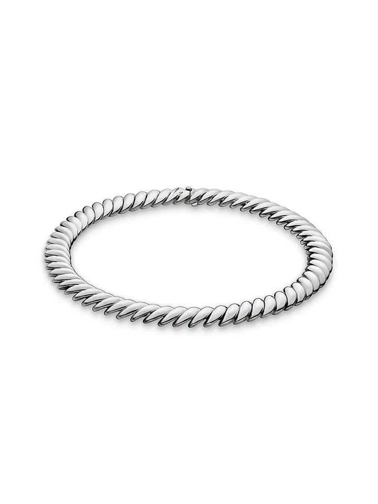 商品David Yurman|Sculpted Cable Necklace in Sterling Silver, 14MM,价格¥21821,第2张图片详细描述
