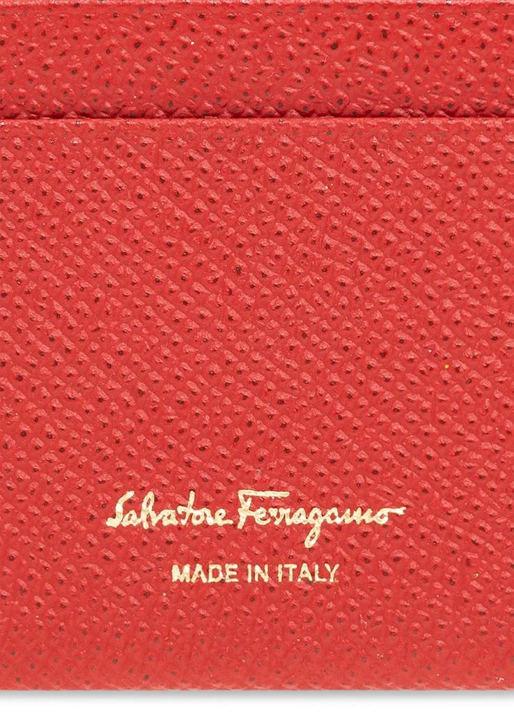 商品Salvatore Ferragamo|Leather card holder,价格¥1874,第4张图片详细描述