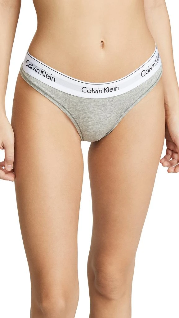 商品Calvin Klein|Calvin Klein Underwear 时尚棉丁字裤,价格¥173,第4张图片详细描述