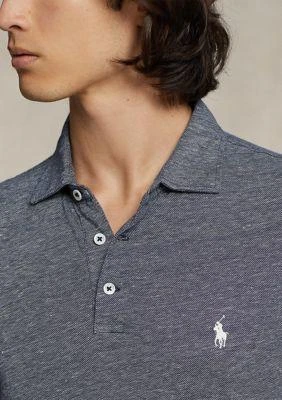 商品Ralph Lauren|Ralph Lauren Classic Fit Cotton Linen Polo Shirt,价格¥382,第3张图片详细描述