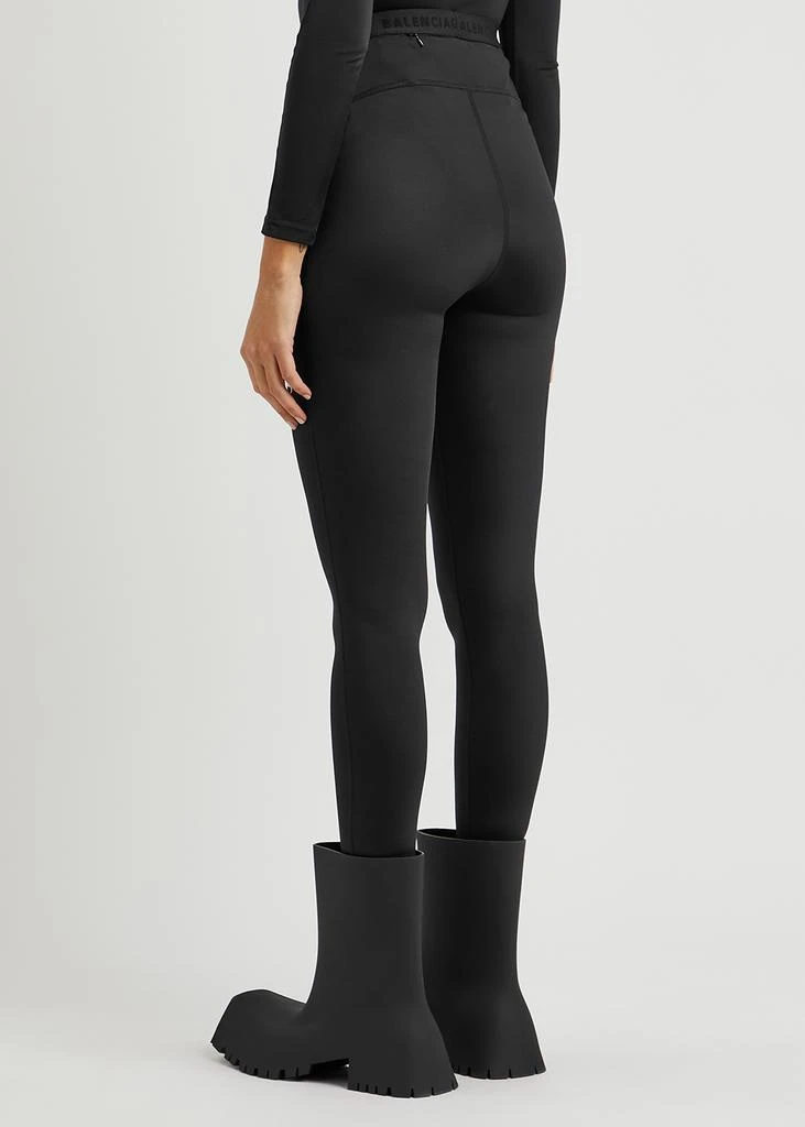 商品Balenciaga|Black logo leggings,价格¥4571,第3张图片详细描述