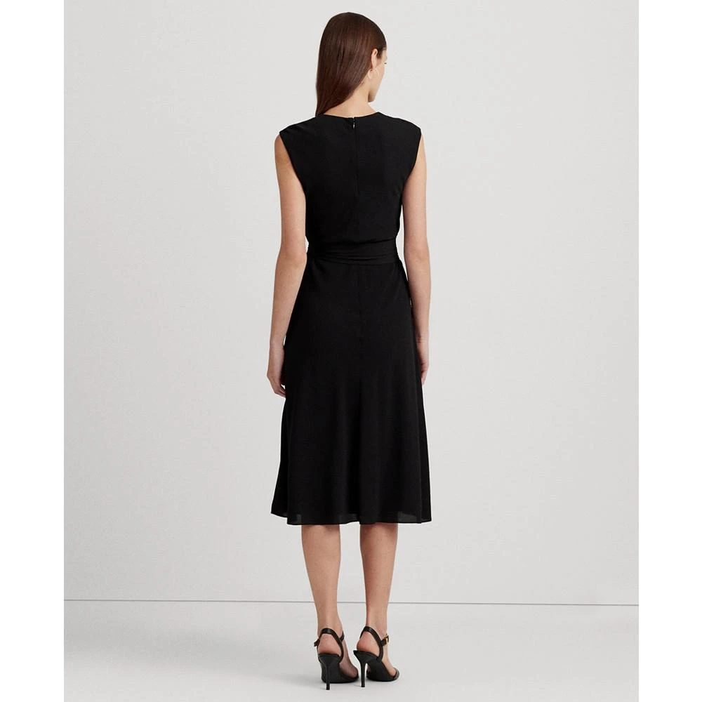 商品Ralph Lauren|Women's Bubble Crepe Cap-Sleeve Dress,价格¥1120,第2张图片详细描述