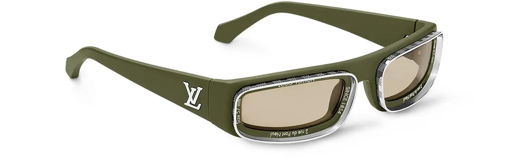 商品Louis Vuitton|LV Super Vision Low Square Sunglasses,价格¥5741,第3张图片详细描述