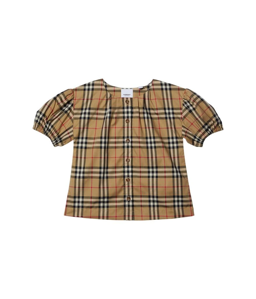 商品Burberry|Sheryl Check (Little Kids/Big Kids),价格¥1953,第1张图片