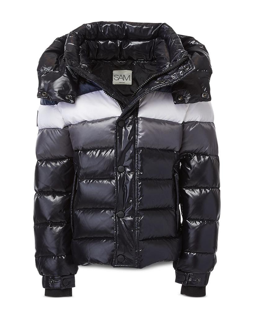 Boys' Jordan Color Blocked Down Jacket - Little Kid, Big Kid商品第1张图片规格展示