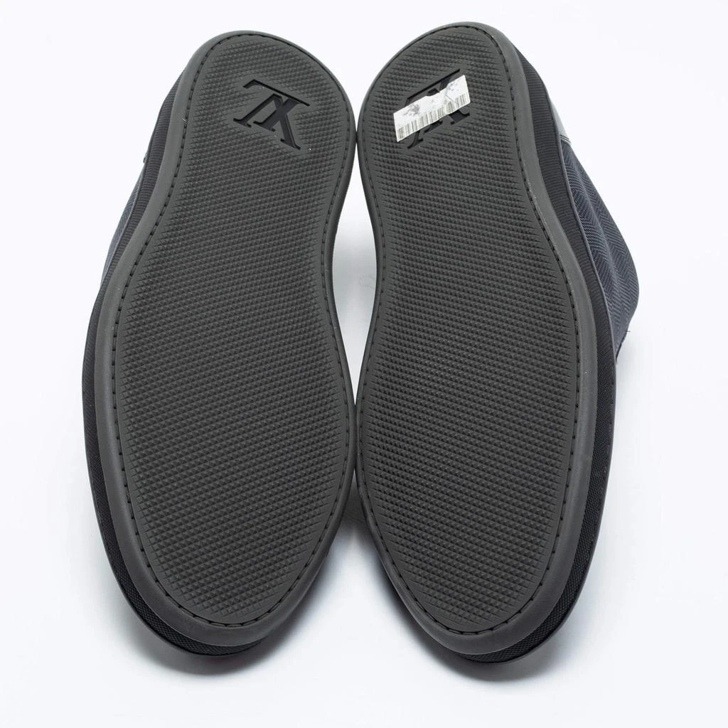 Louis Vuitton Black Damier Graphite Canvas and Leather Offshore Sneakers Size 41.5 商品