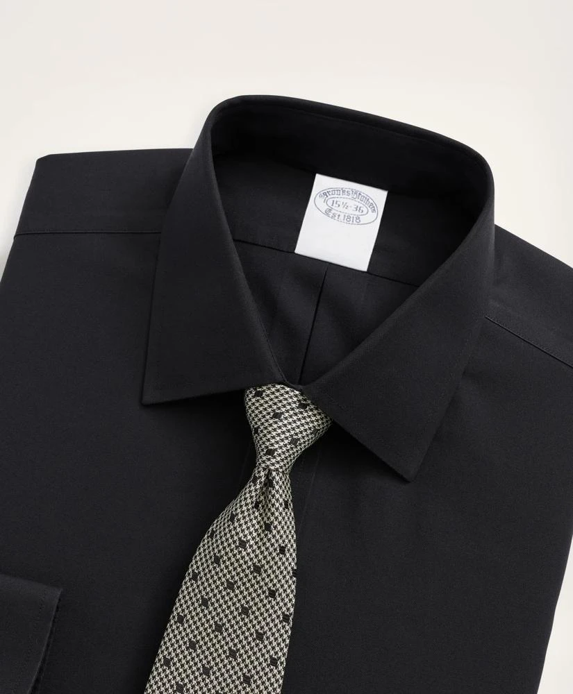 商品Brooks Brothers|Stretch Supima® Cotton Non-Iron Pinpoint Oxford Ainsley Collar Dress Shirt,价格¥880,第2张图片详细描述