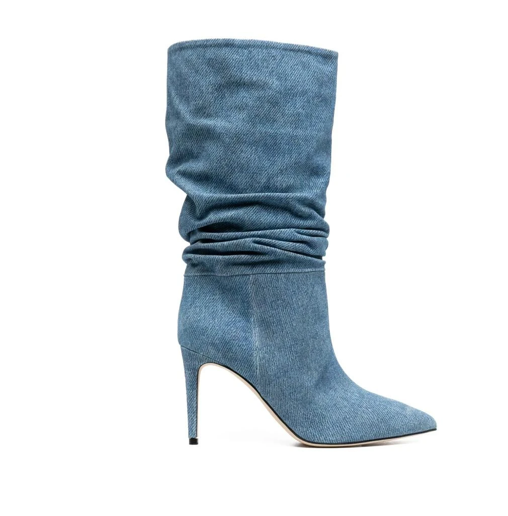 商品Paris Texas|Paris Texas | Medium Wash Slouch Boot,价格¥6295,第1张图片