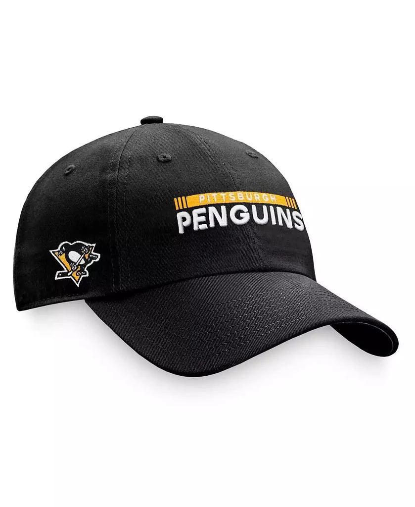 商品Fanatics|Men's Black Pittsburgh Penguins Authentic Pro Rink Adjustable Hat,价格¥197,第1张图片