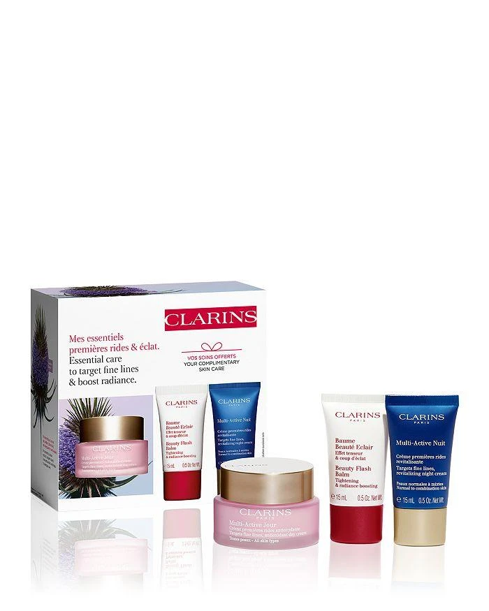 商品Clarins|Multi Active Skincare Starter Set,价格¥475,第1张图片