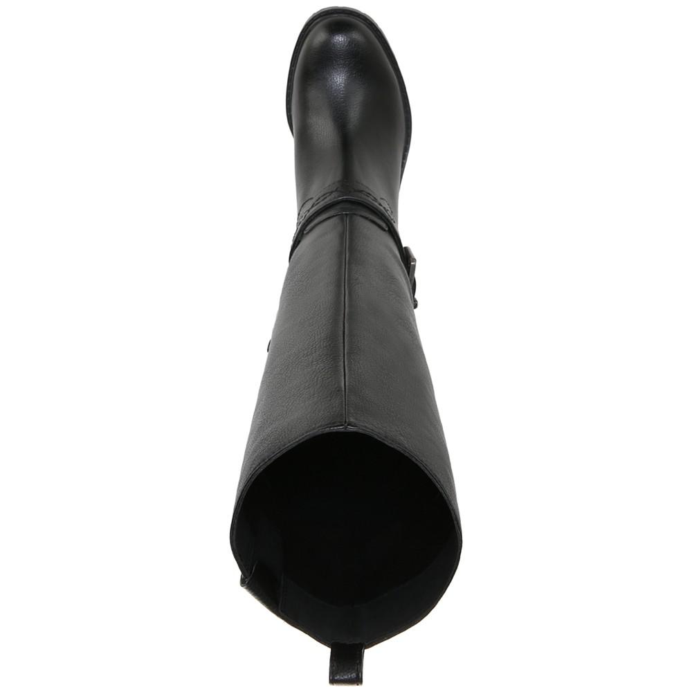 Women's Georgia Block-Heel Lug-Riding Boots商品第8张图片规格展示