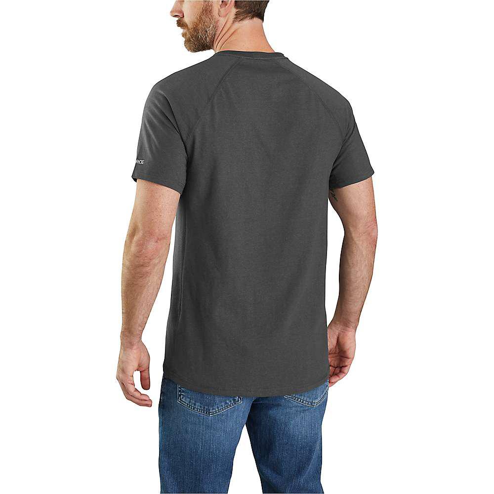 Carhartt Men's Force Relaxed Fit Midweight SS Block Logo Graphic T-Shirt商品第2张图片规格展示