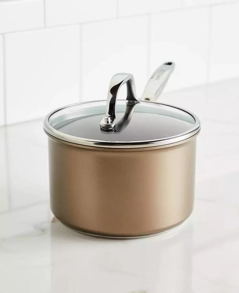 商品Anolon|Ascend Hard Anodized Aluminum Non-Stick 3-Quart Saucepan with Lid,价格¥1236,第5张图片详细描述