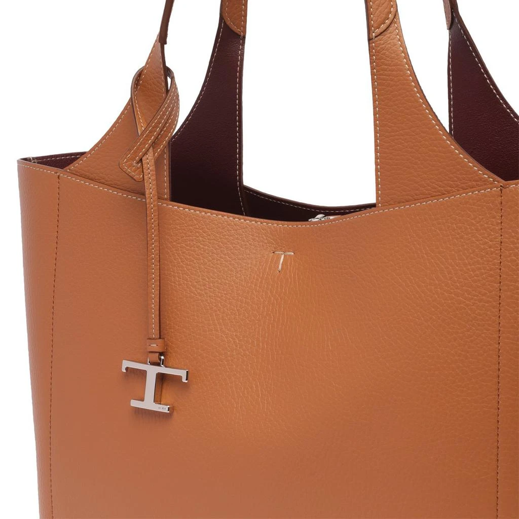 商品Tod's|Tod's Logo Plaque Medium Tote Bag,价格¥5625,第4张图片详细描述