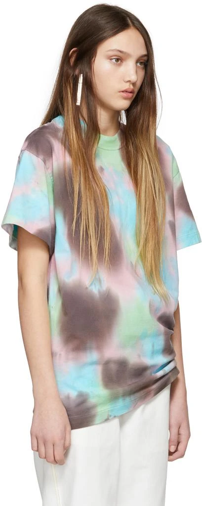 商品Ambush|SSENSE Exclusive Pink 'A' Waves Tie-Dye T-Shirt,价格¥1768,第2张图片详细描述