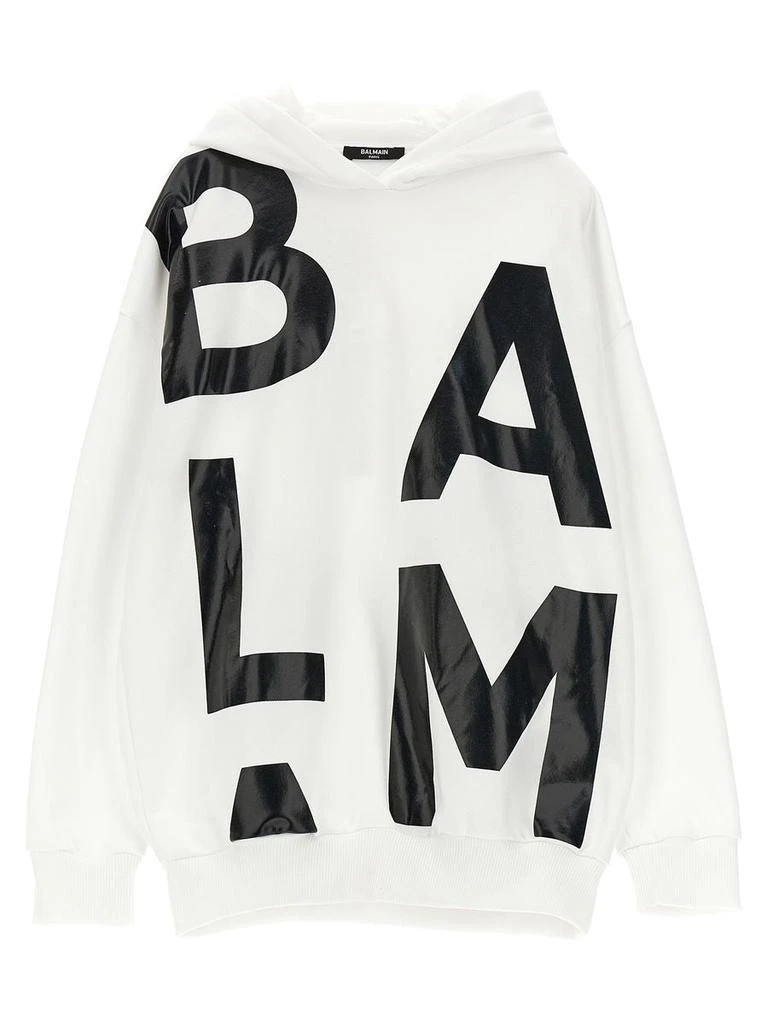 商品Balmain|Balmain Kids Logo Print Hoodie,价格¥1537,第1张图片