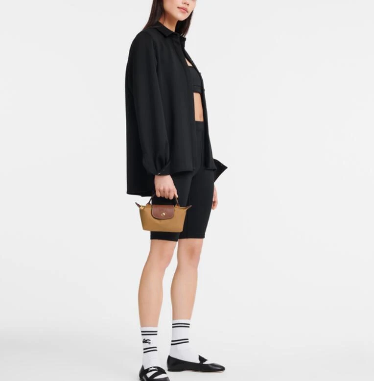 珑骧女士 Le Pliage短柄可折叠化妆包饺子包手拿包（香港仓发货） 商品