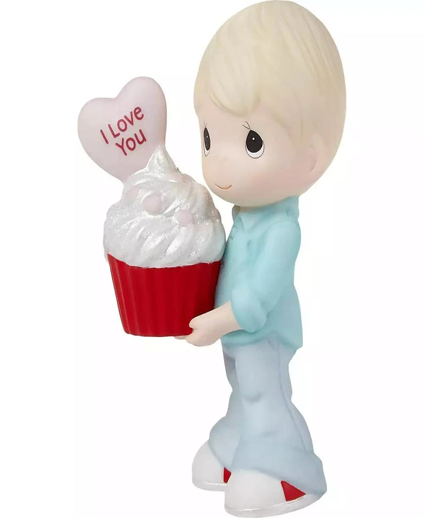 商品Precious Moments|222002 You Bake Me Happy Blond Boy Porcelain Figurine,价格¥328,第2张图片详细描述