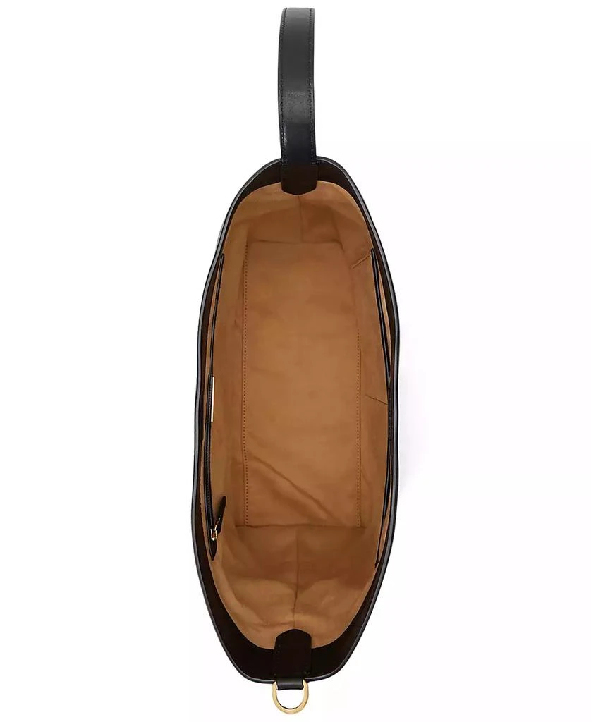 商品Ralph Lauren|Kassie Large Leather Shoulder Bag,价格¥2146,第5张图片详细描述