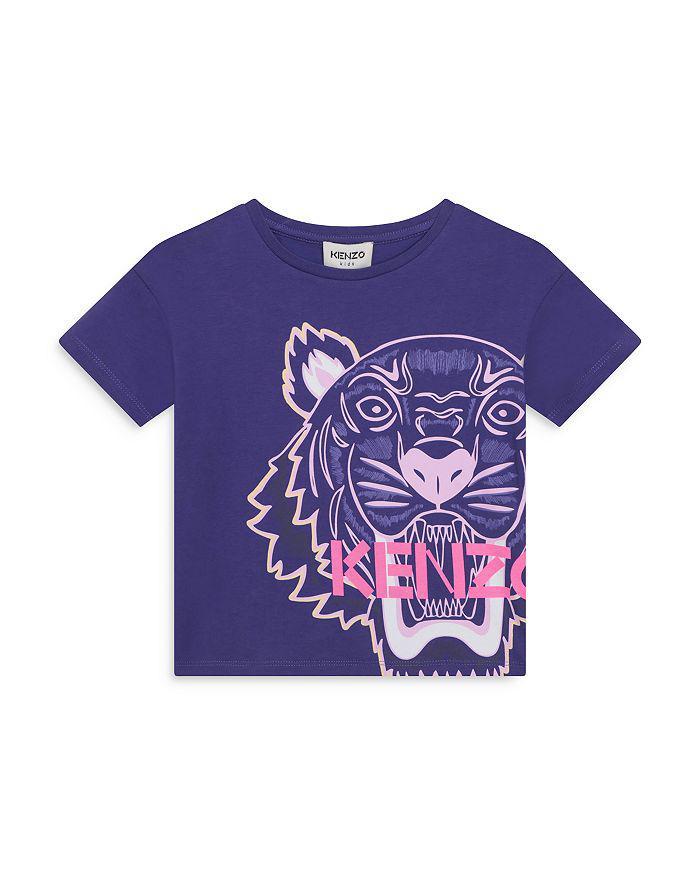 商品Kenzo|Girls' Short Sleeve Graphic Tiger Tee - Little Kid, Big Kid,价格¥623-¥676,第3张图片详细描述
