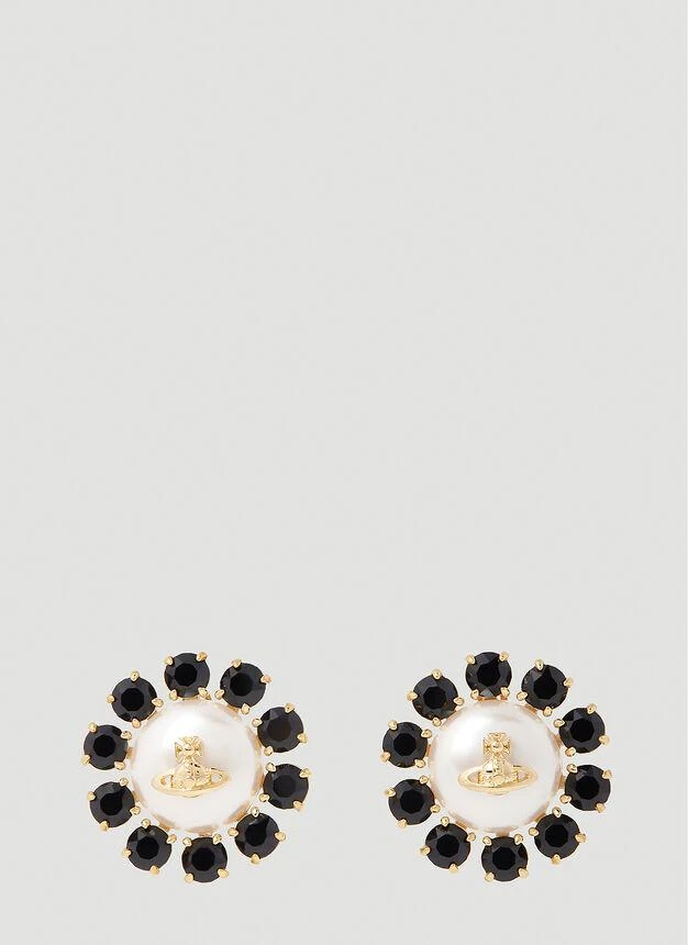 商品Vivienne Westwood|Floealla Earrings in Cream,价格¥820,第1张图片