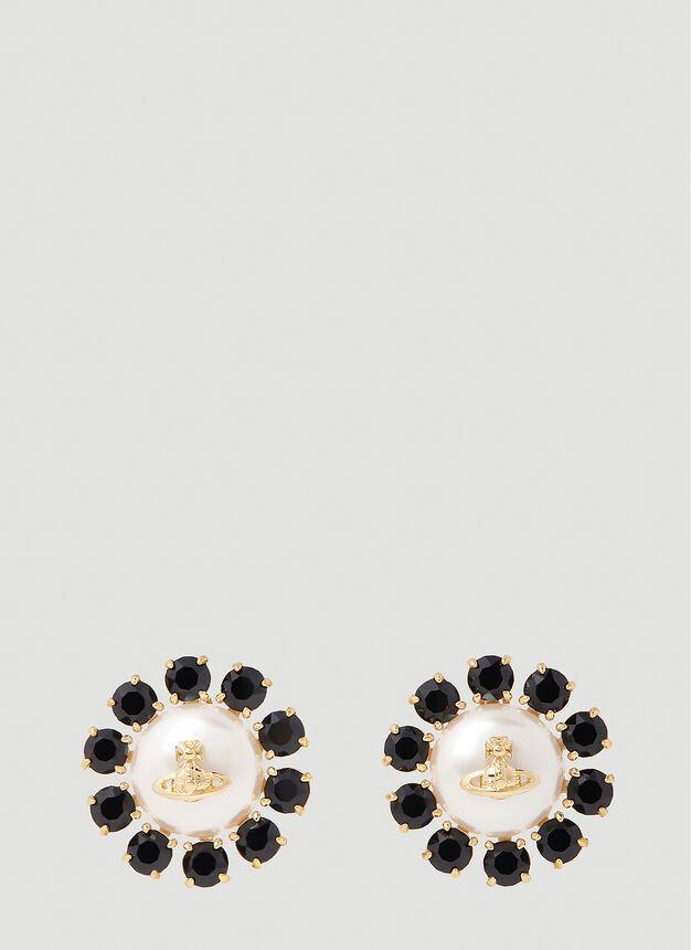 商品Vivienne Westwood|Floealla Earrings in Cream,价格¥1262,第1张图片