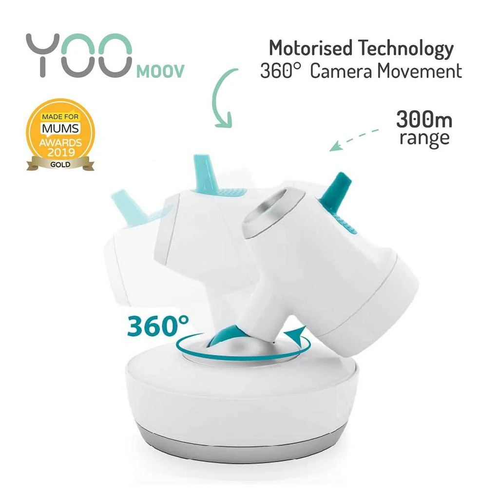 商品The Hut|Babymoov Yoo Moov Video Baby Monitor,价格¥1595,第2张图片详细描述