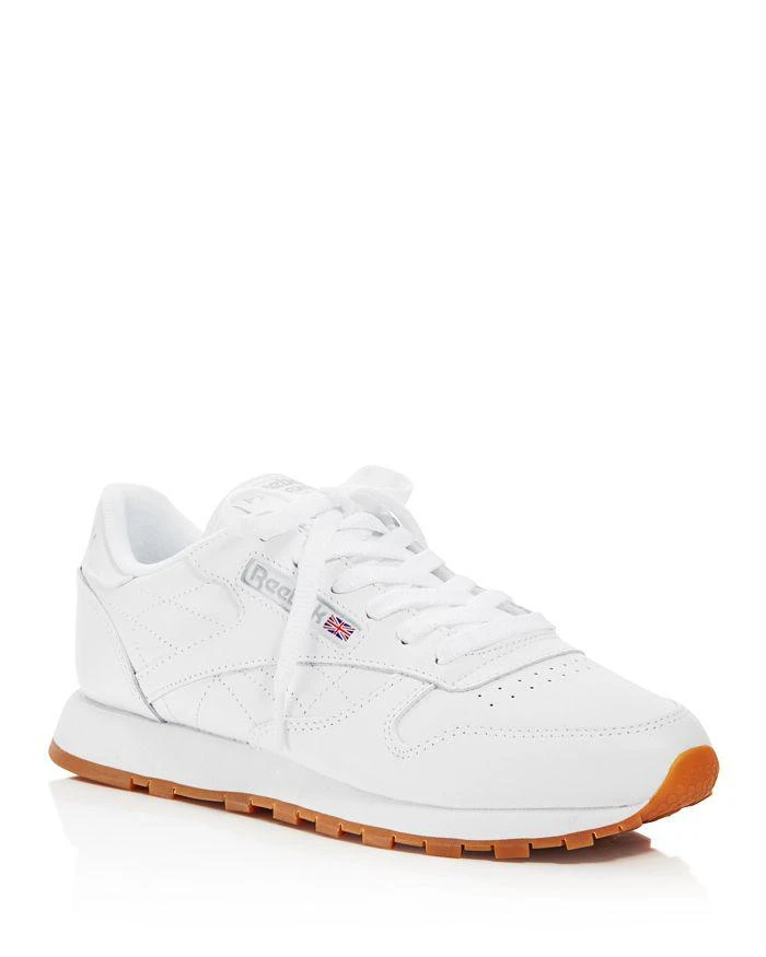 商品Reebok|Women's Classic Leather Lace Up Sneakers,价格¥561,第1张图片