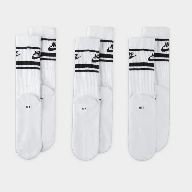 商品NIKE|Nike Sportswear Everyday Essential Crew Socks (3 Pack),价格¥163,第2张图片详细描述