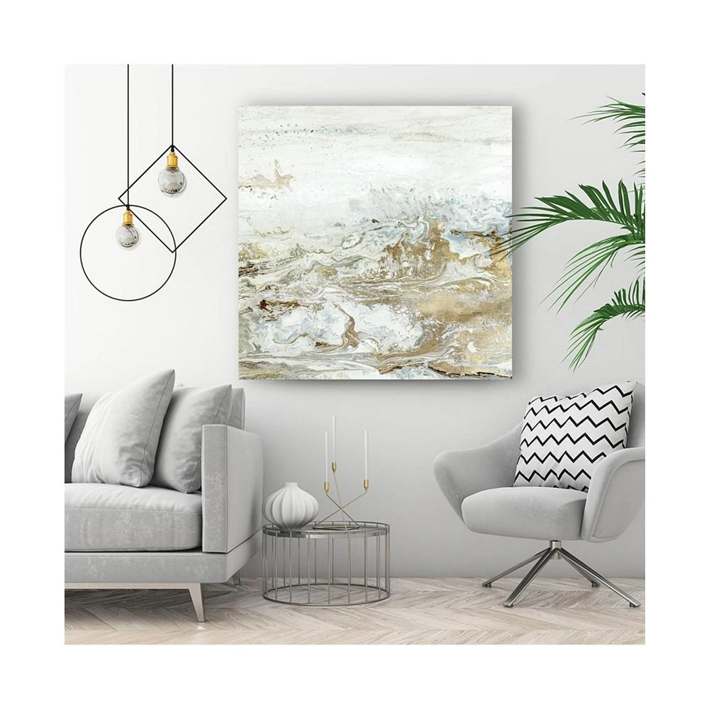 商品Giant Art|20" x 20" Geode II Teal Version Museum Mounted Canvas Print,价格¥879,第2张图片详细描述