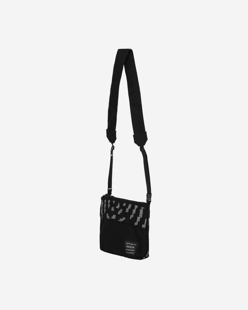 商品Carhartt WIP|TRESOR Way Of The Light Strap Bag Black / Grey,价格¥378,第4张图片详细描述