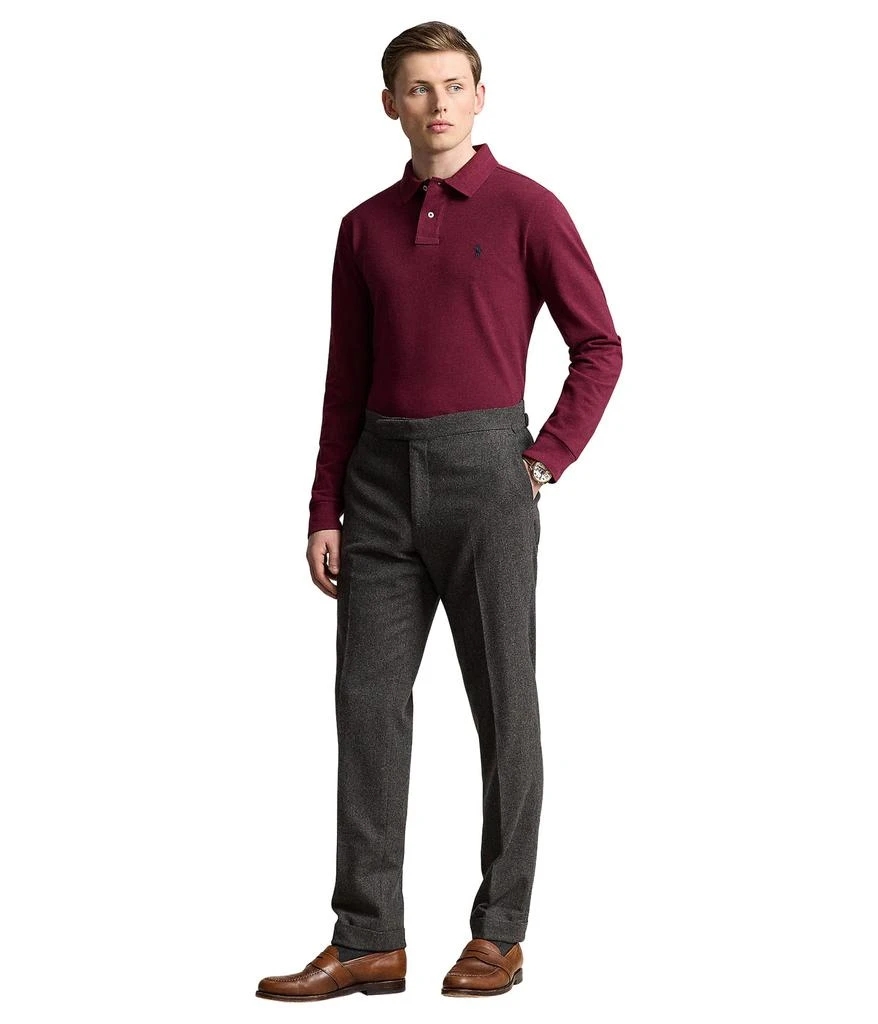 商品Ralph Lauren|Classic Fit Mesh Long-Sleeve Polo Shirt,价格¥417,第4张图片详细描述