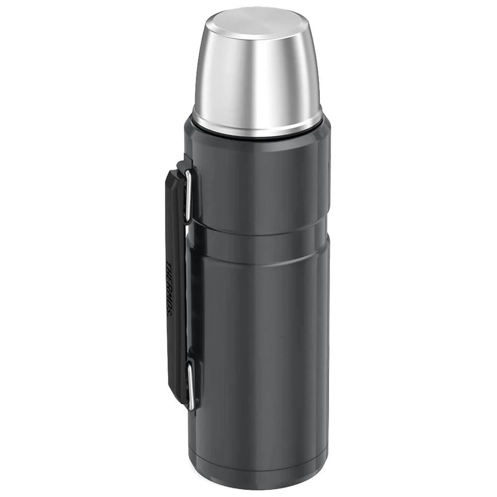 商品Thermos|Thermos Stainless King Flask - Gun Metal 1.2L,价格¥309,第2张图片详细描述