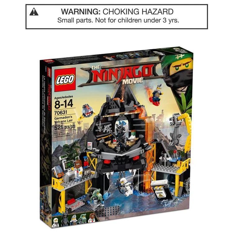 商品LEGO|521-Pc. Ninjago Garmadon's Volcano Lair Set,价格¥374,第1张图片
