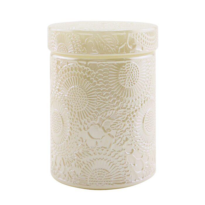 Voluspa 小浮雕杯香薰蜡烛 - 檀香香草 156g/5.5oz商品第2张图片规格展示