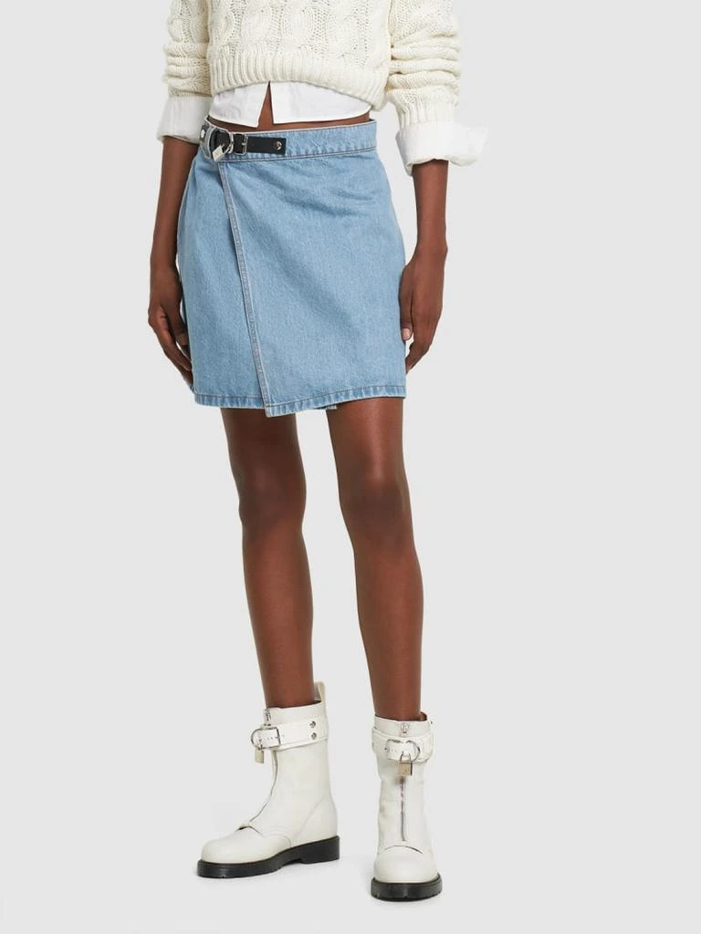 商品JW Anderson|25毫米Punk Combat皮革及踝靴,价格¥3217,第2张图片详细描述