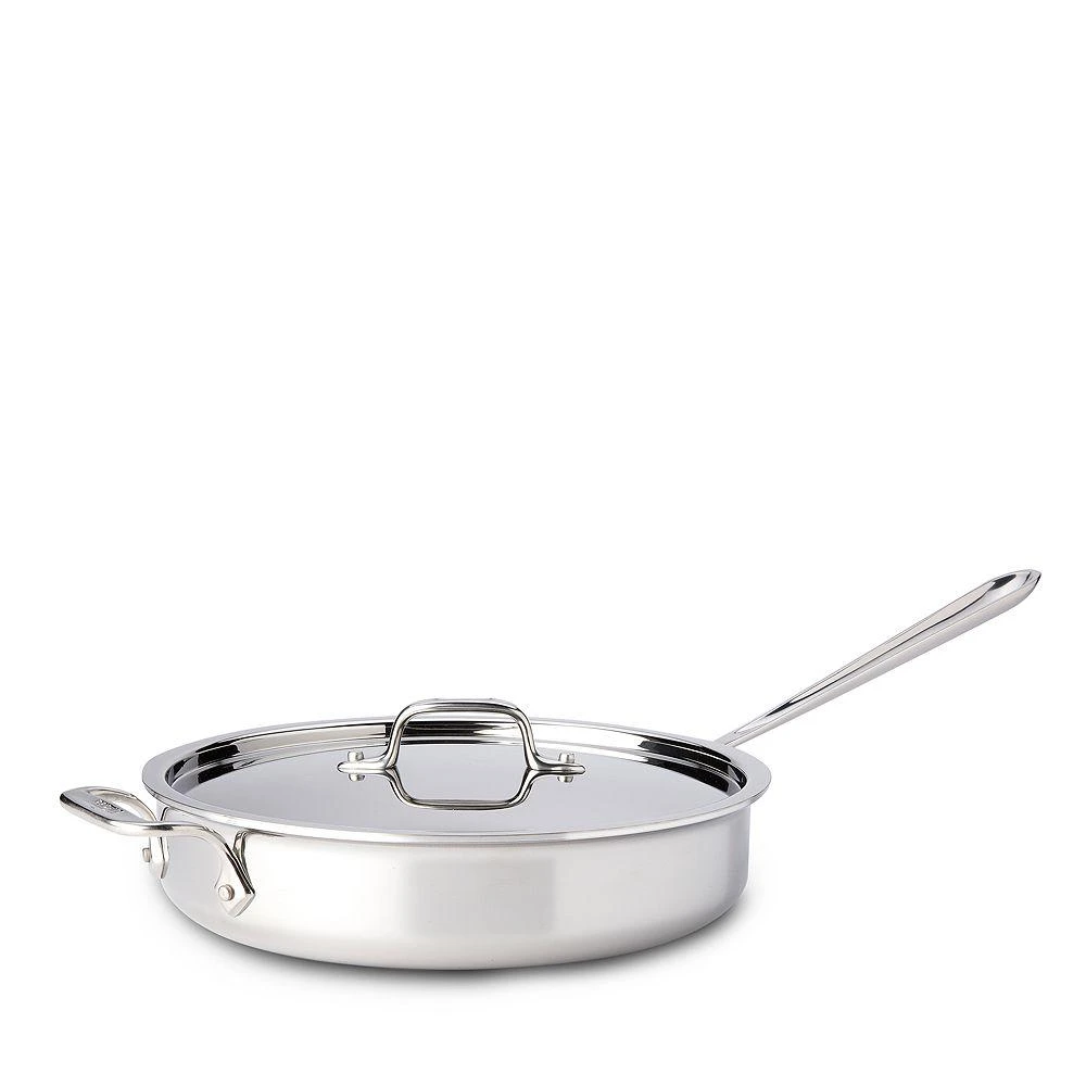 商品All-Clad|All Clad Stainless Steel 3 Quart Sauté Pan with Lid,价格¥1364,第1张图片