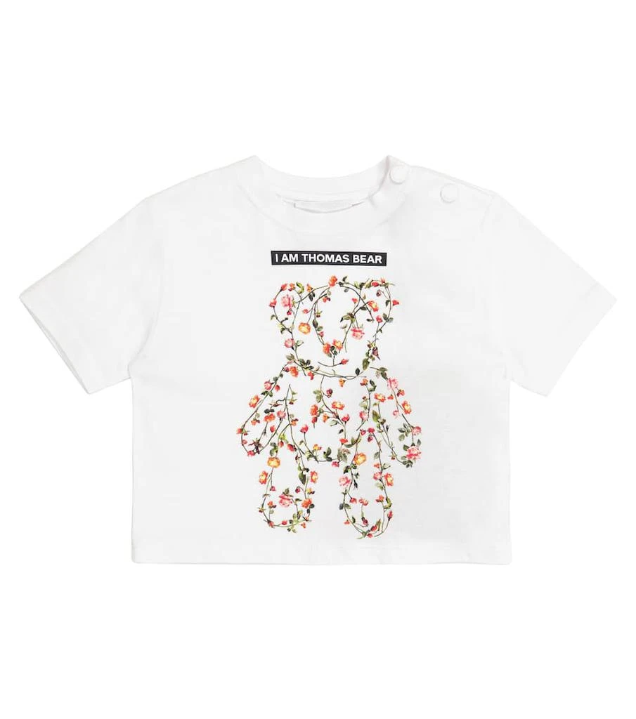 商品Burberry|Baby印花棉质针织T恤,价格¥1662,第1张图片