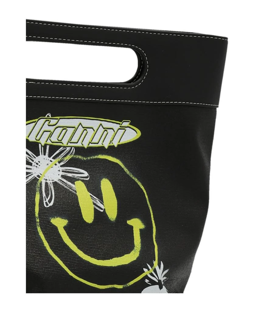 商品Ganni|Logo Print Shopping Bag,价格¥1461,第3张图片详细描述