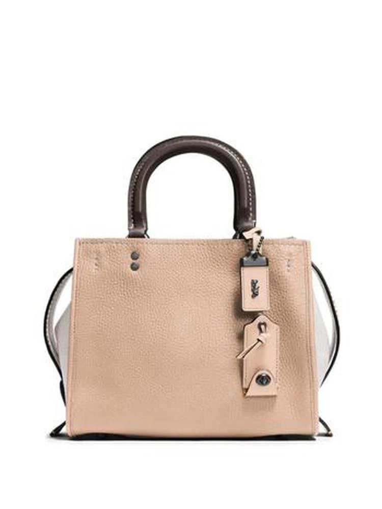 商品Coach|中号 Rogue 真皮拖特包,价格¥2352,第1张图片