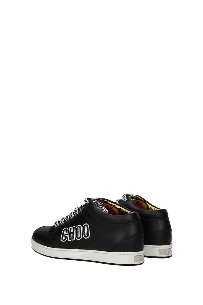 商品Jimmy Choo|Sneakers miami Leather Black,价格¥1656,第4张图片详细描述