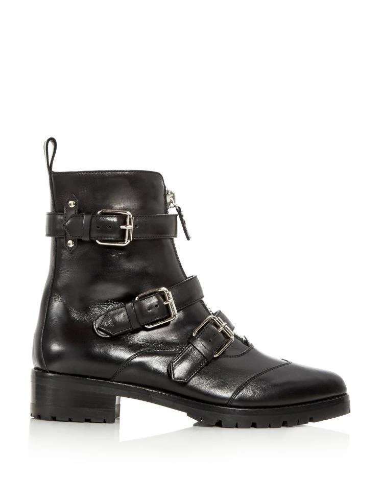 商品Tabitha Simmons|Women's Alex Leather Triple Strap Pointed Toe Booties,价格¥3723,第2张图片详细描述