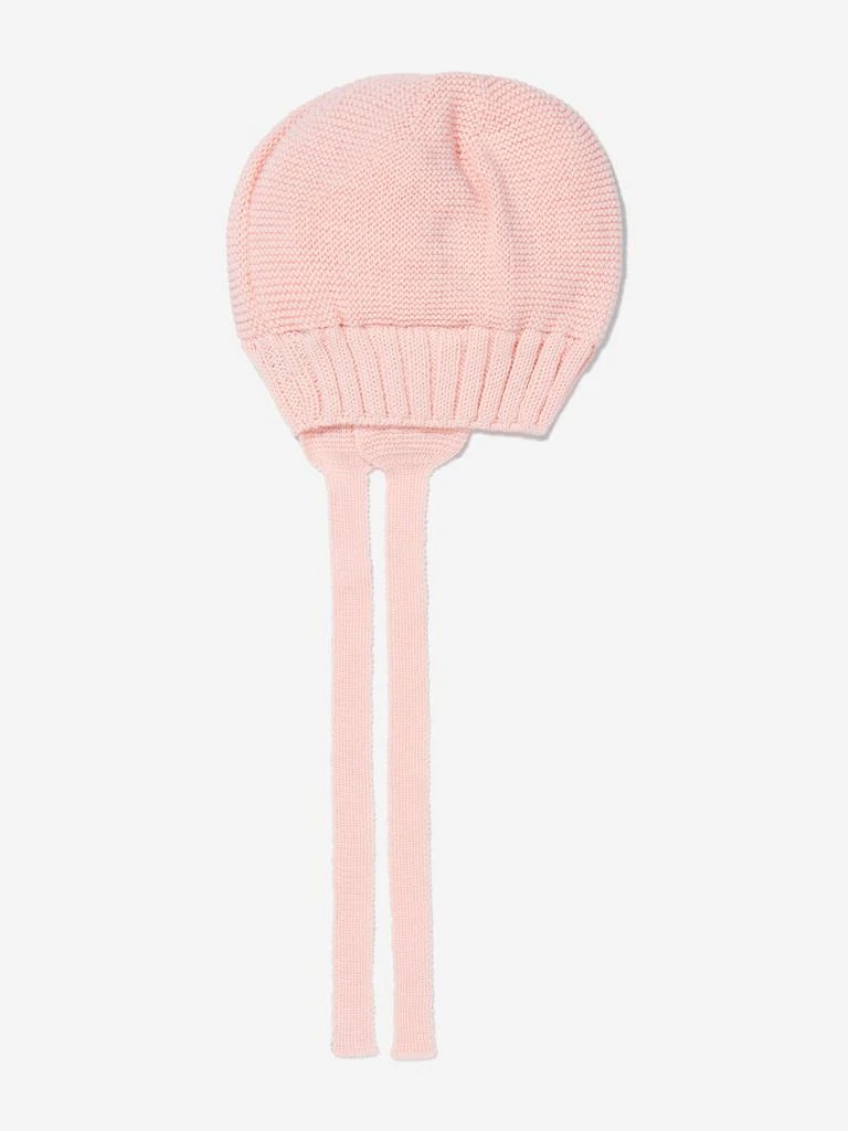 商品MONNALISA|Monnalisa Pink Baby Girls Wool Knitted Hat,价格¥796,第4张图片详细描述