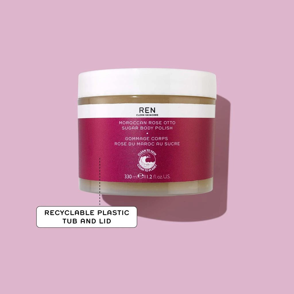 商品REN Clean Skincare|Moroccan Rose Sugar Body Polish,价格¥476,第5张图片详细描述