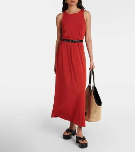 商品Max Mara|Supremo jersey crêpe maxi dress,价格¥1584,第2张图片详细描述