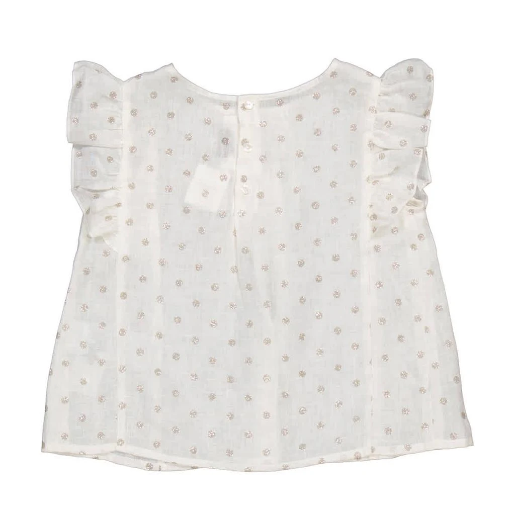 商品Bonpoint|Bonpoint Girls Nilune Short Sleeved Blouse, Size 6Y,价格¥287,第2张图片详细描述