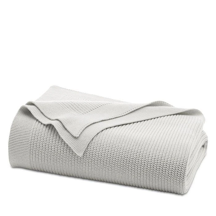 商品Boll & Branch|Ribbed Knit Throw Blanket, 50" x 70",价格¥1262,第1张图片