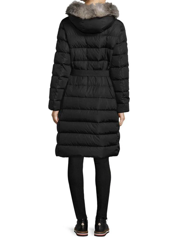 商品Moncler|Khloe Fox Fur Trim Down Jacket,价格¥14800,第2张图片详细描述