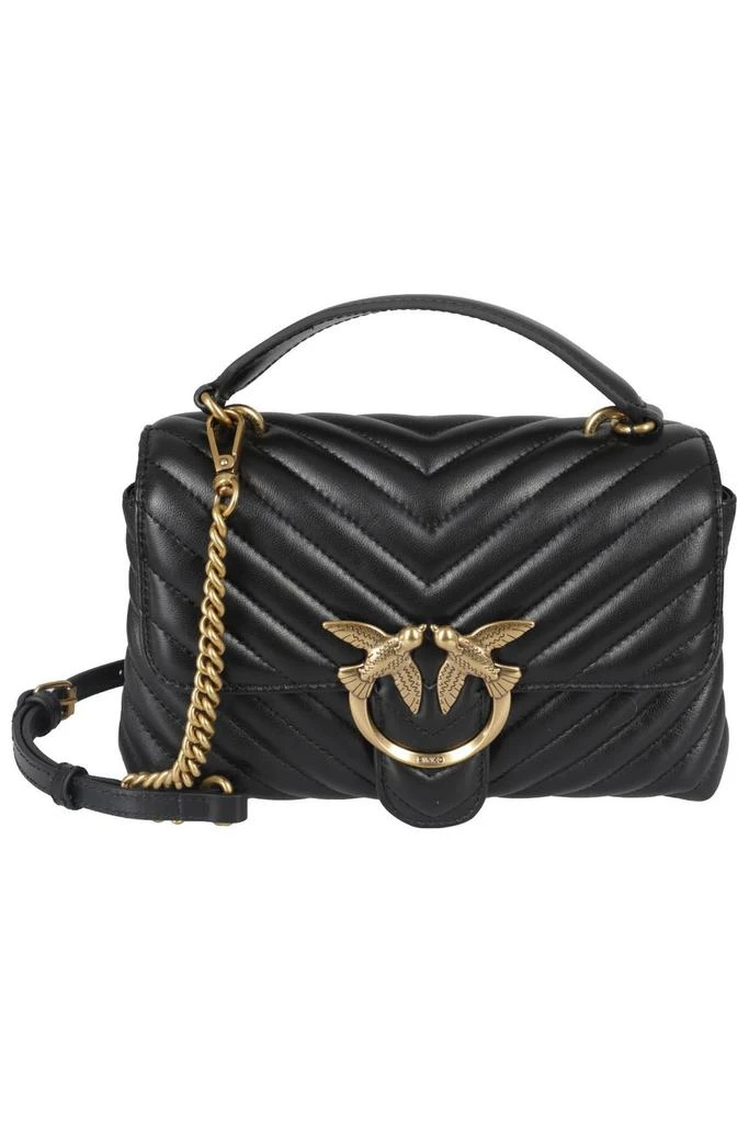 商品PINKO|Pinko Lady Love Puff Chevron Mini Crossbody Bag,价格¥3412,第1张图片