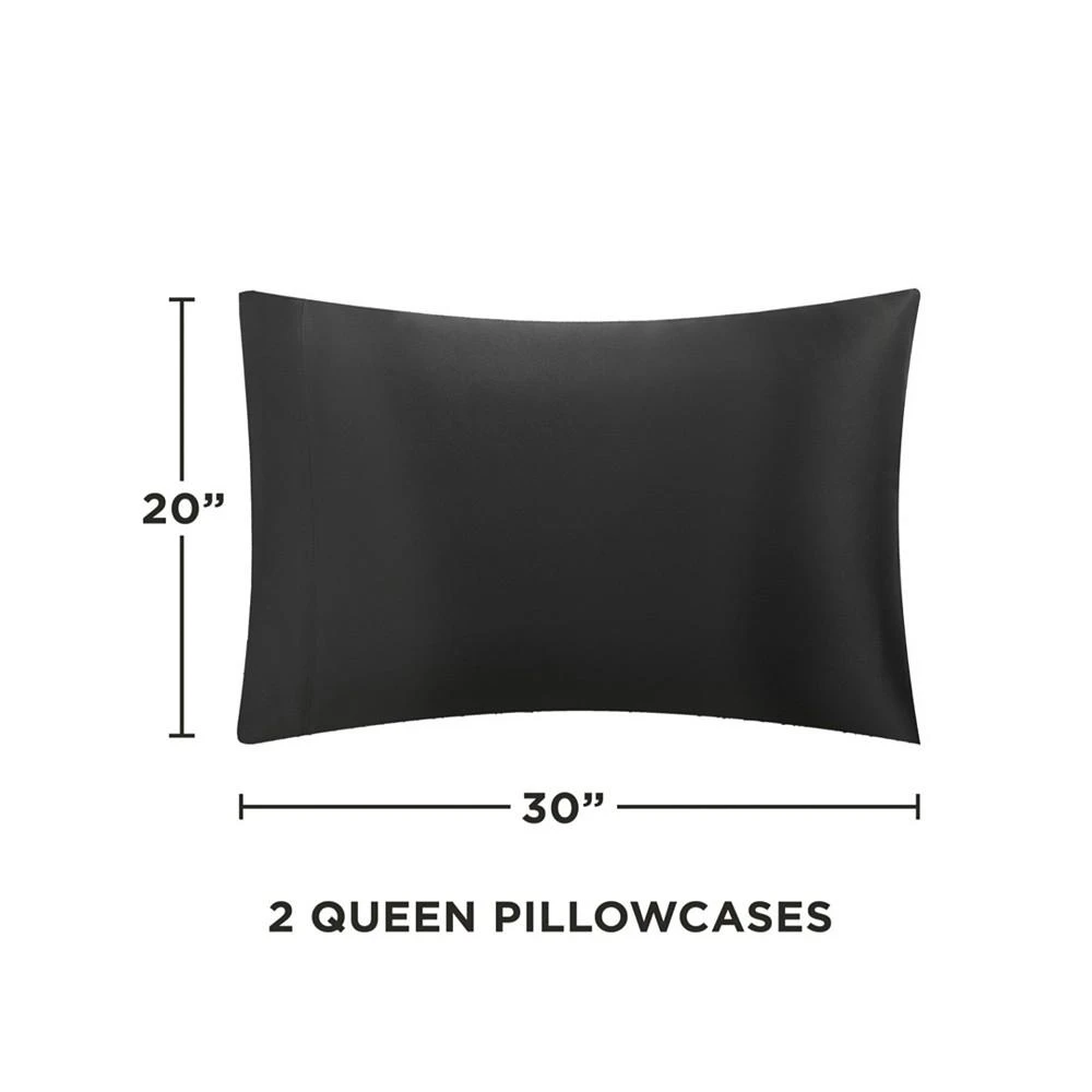 商品Juicy Couture|Satin 2 Piece Pillow Case Set, Queen,价格¥239,第4张图片详细描述
